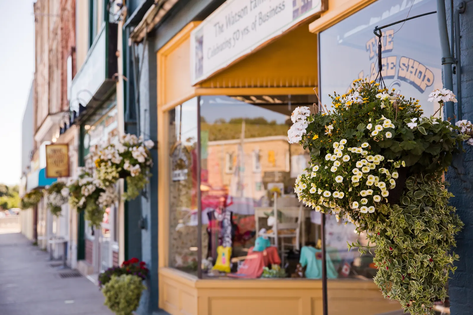 Shopping on Colborne Street